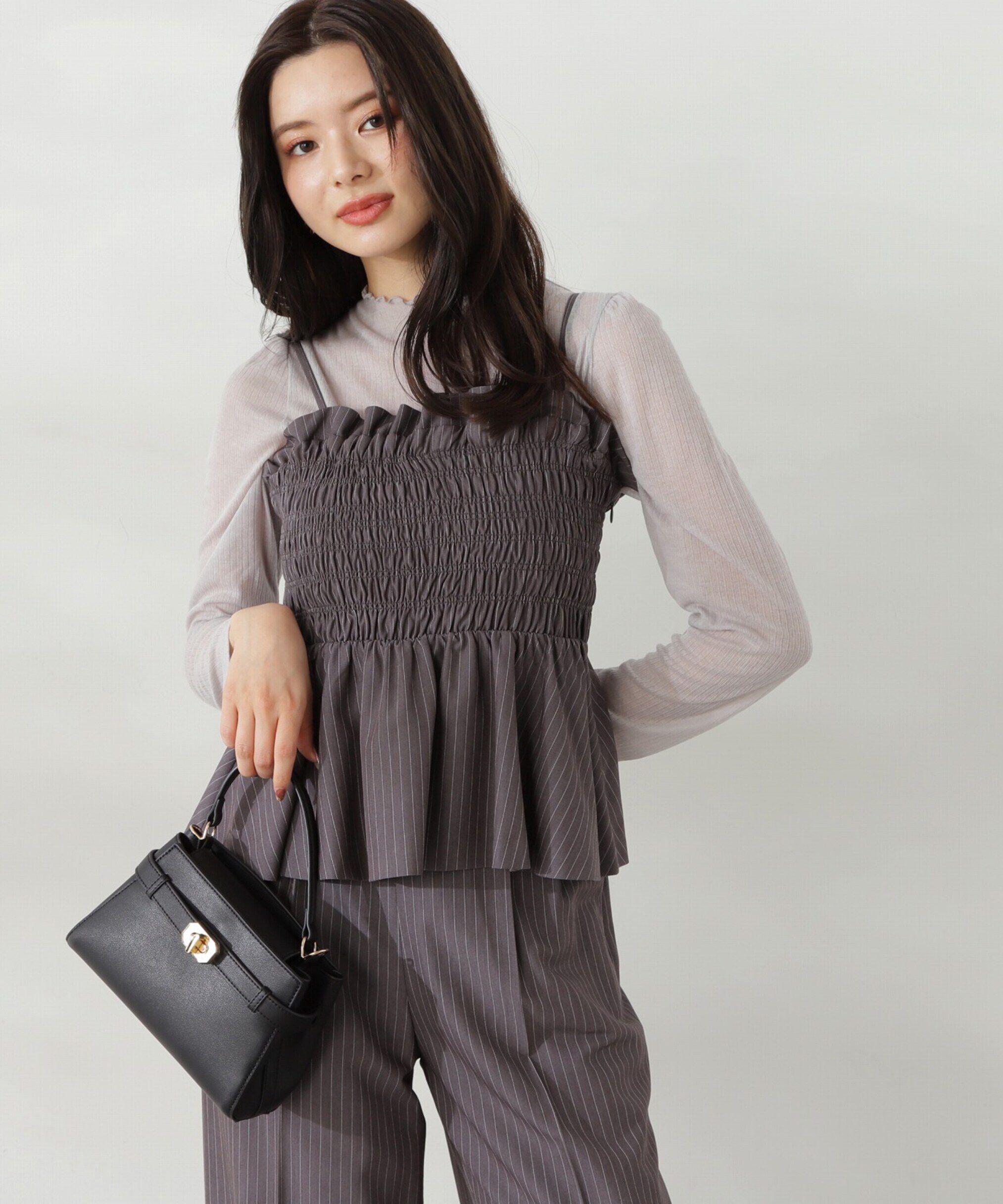 PROPORTION BODY DRESSING「シアーリブカットソー」|Tシャツ・カットソー|