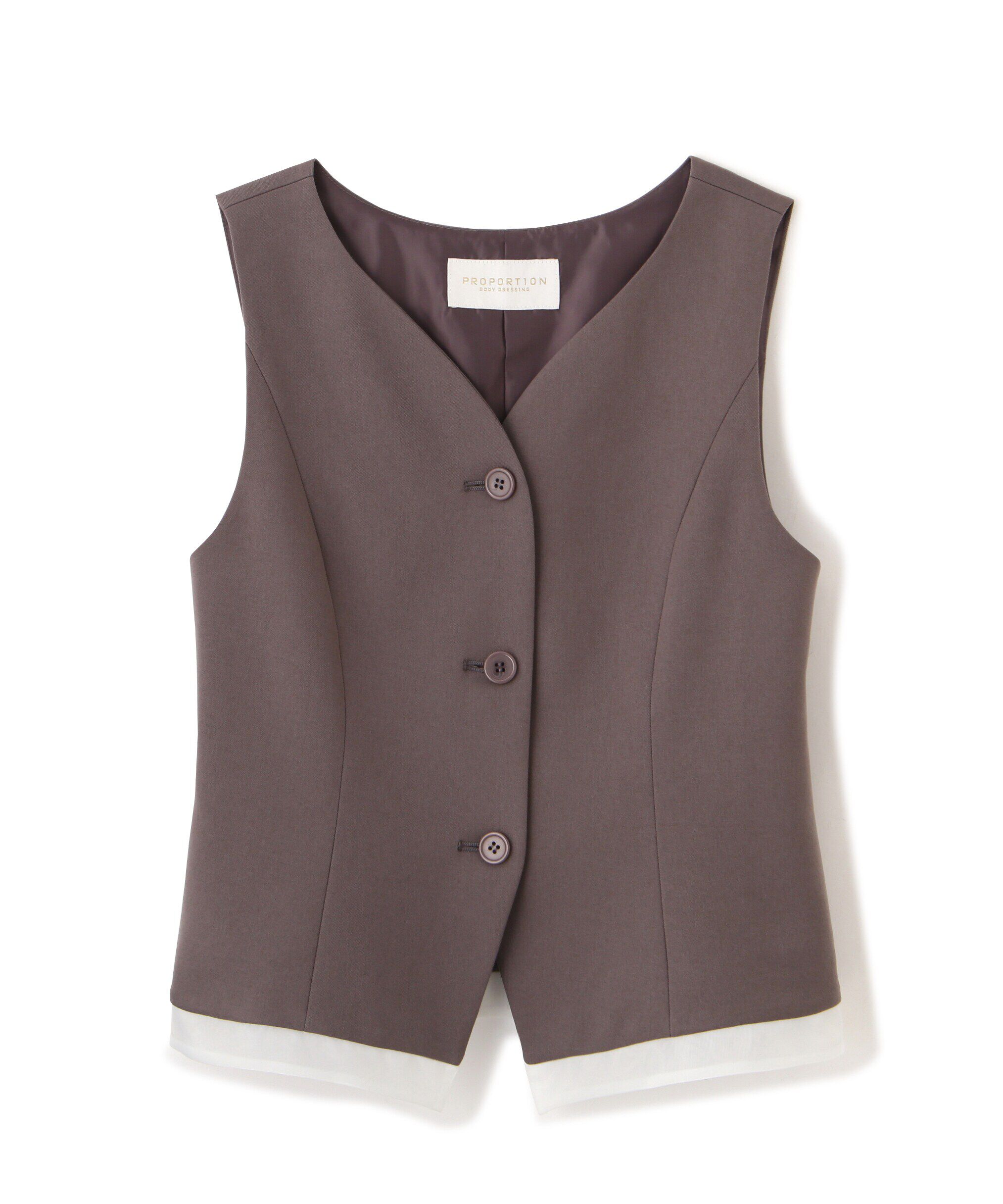 PROPORTION BODY DRESSING「ベスト」|シャツ・ブラウス|