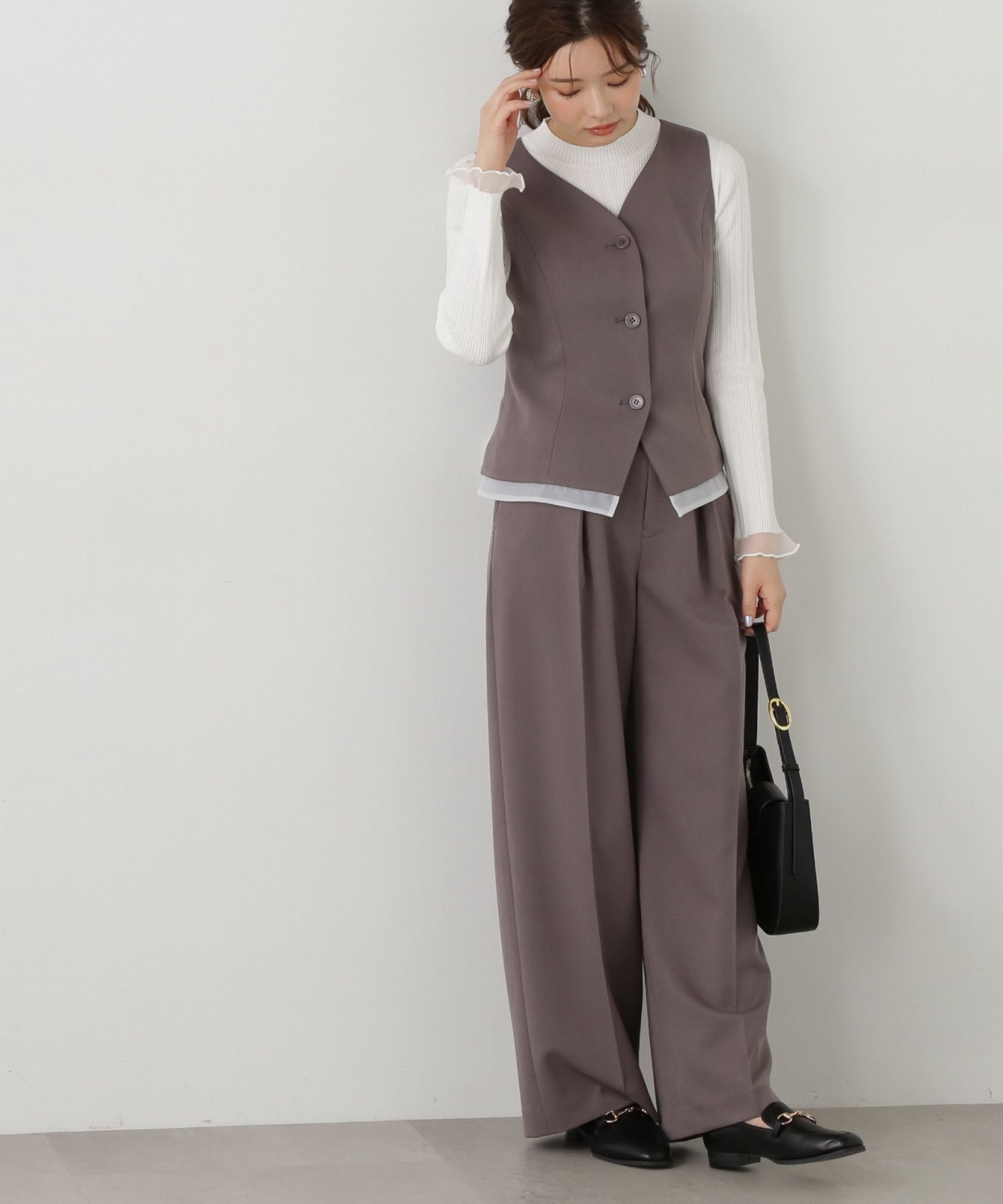 PROPORTION BODY DRESSING「ベスト」|シャツ・ブラウス|