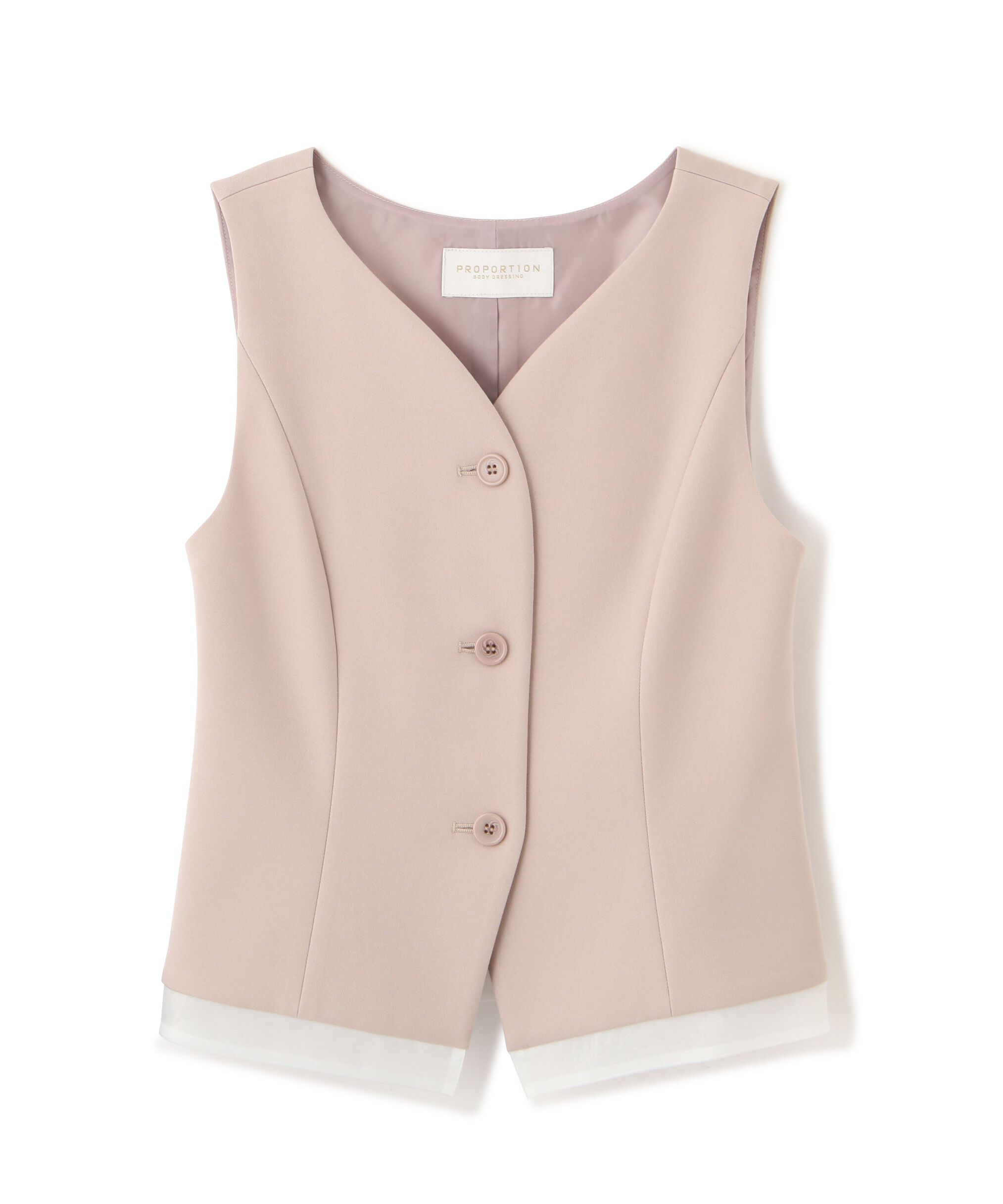PROPORTION BODY DRESSING「ベスト」|シャツ・ブラウス|