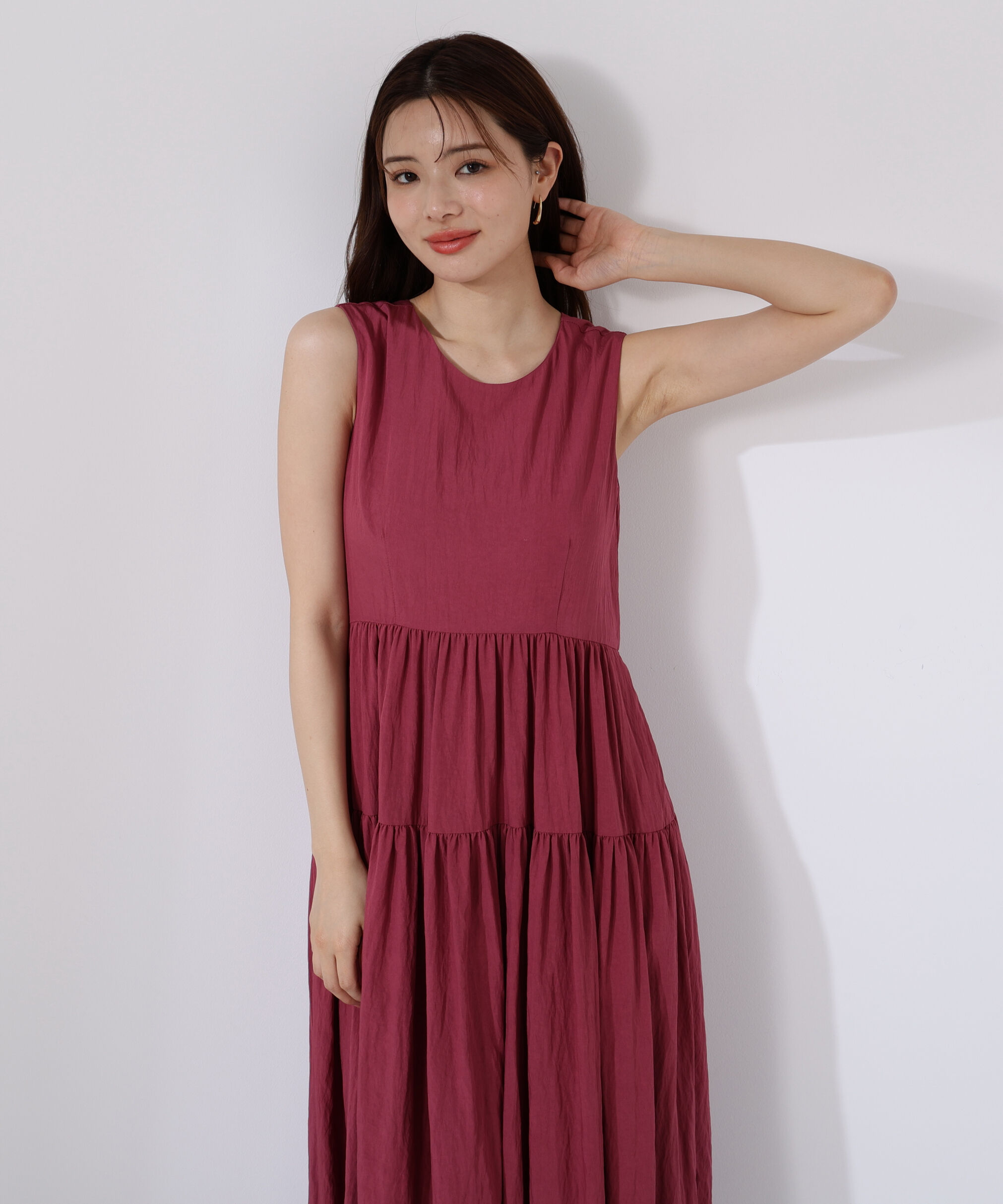 PROPORTION BODY DRESSING「バックリボンティアードワンピース」|ワンピース|