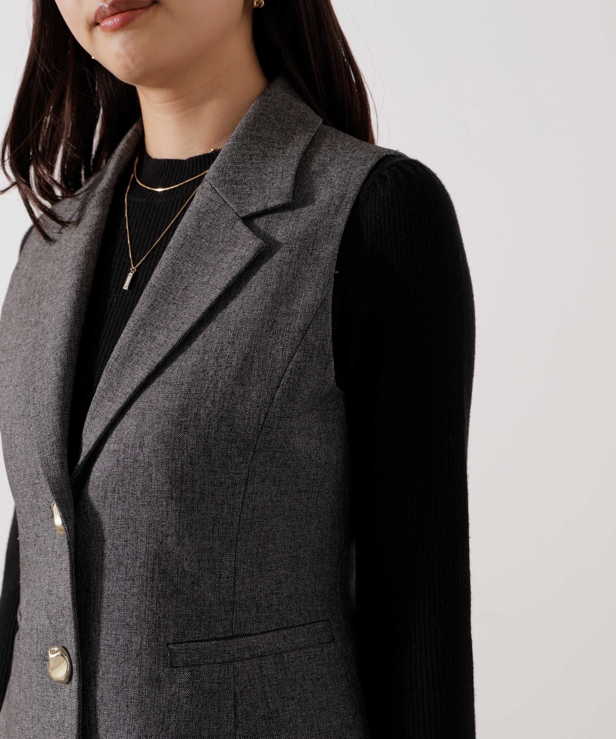 PROPORTION BODY DRESSING「テーラードジレセットアップ」|ワンピース|