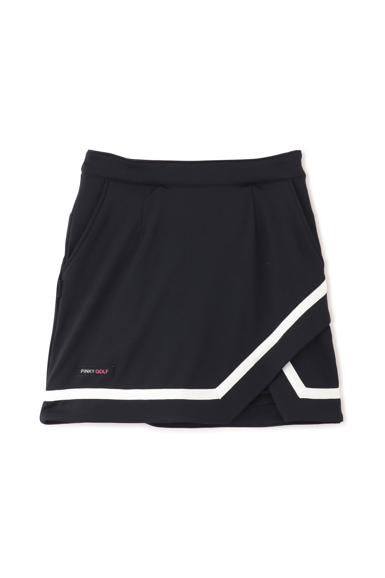  「[PINKY GOLF]アシンメトリーラインスカート」|スカート|