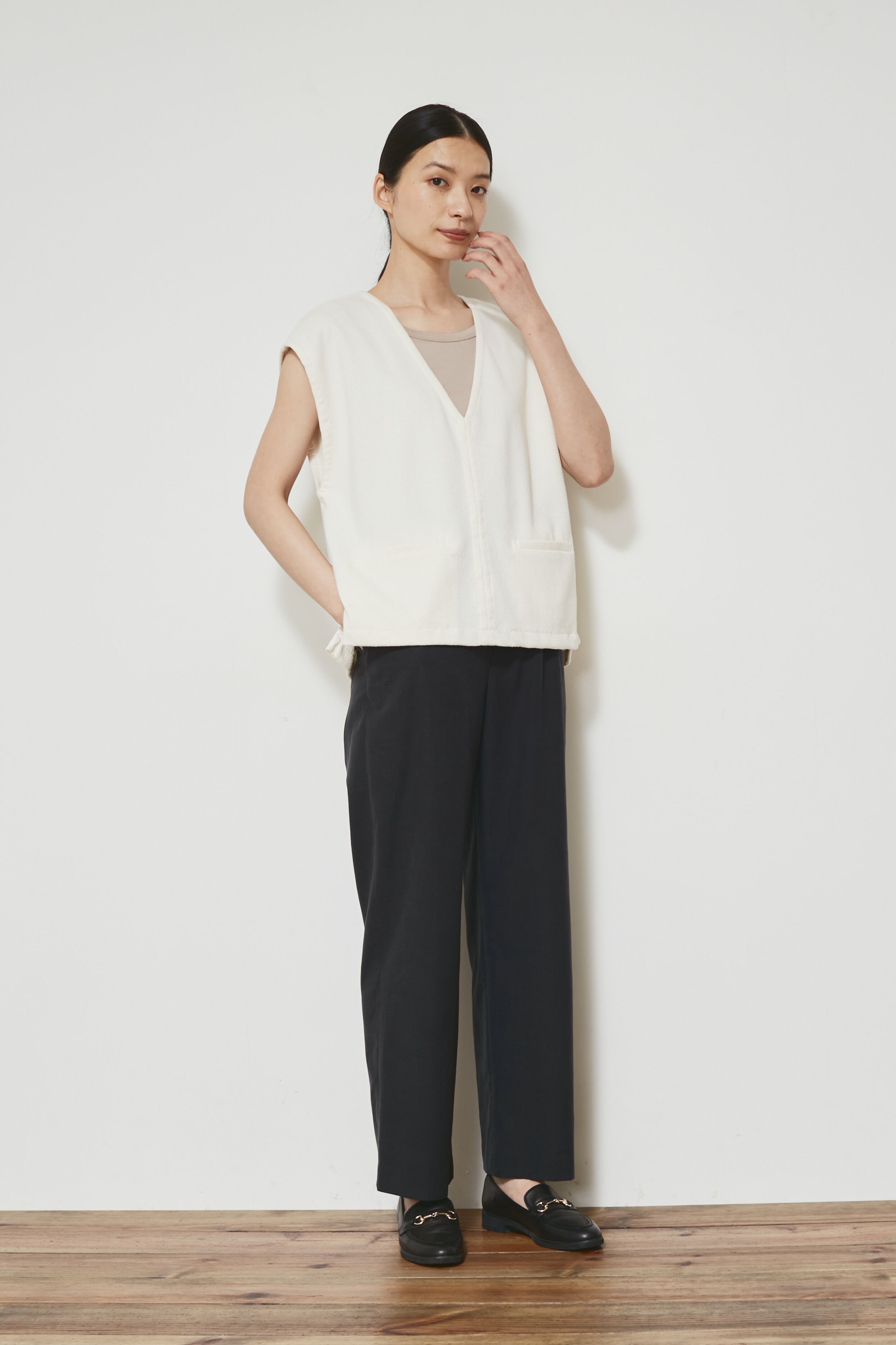  「◆セルロースコットンセミワイドパンツ」|その他|