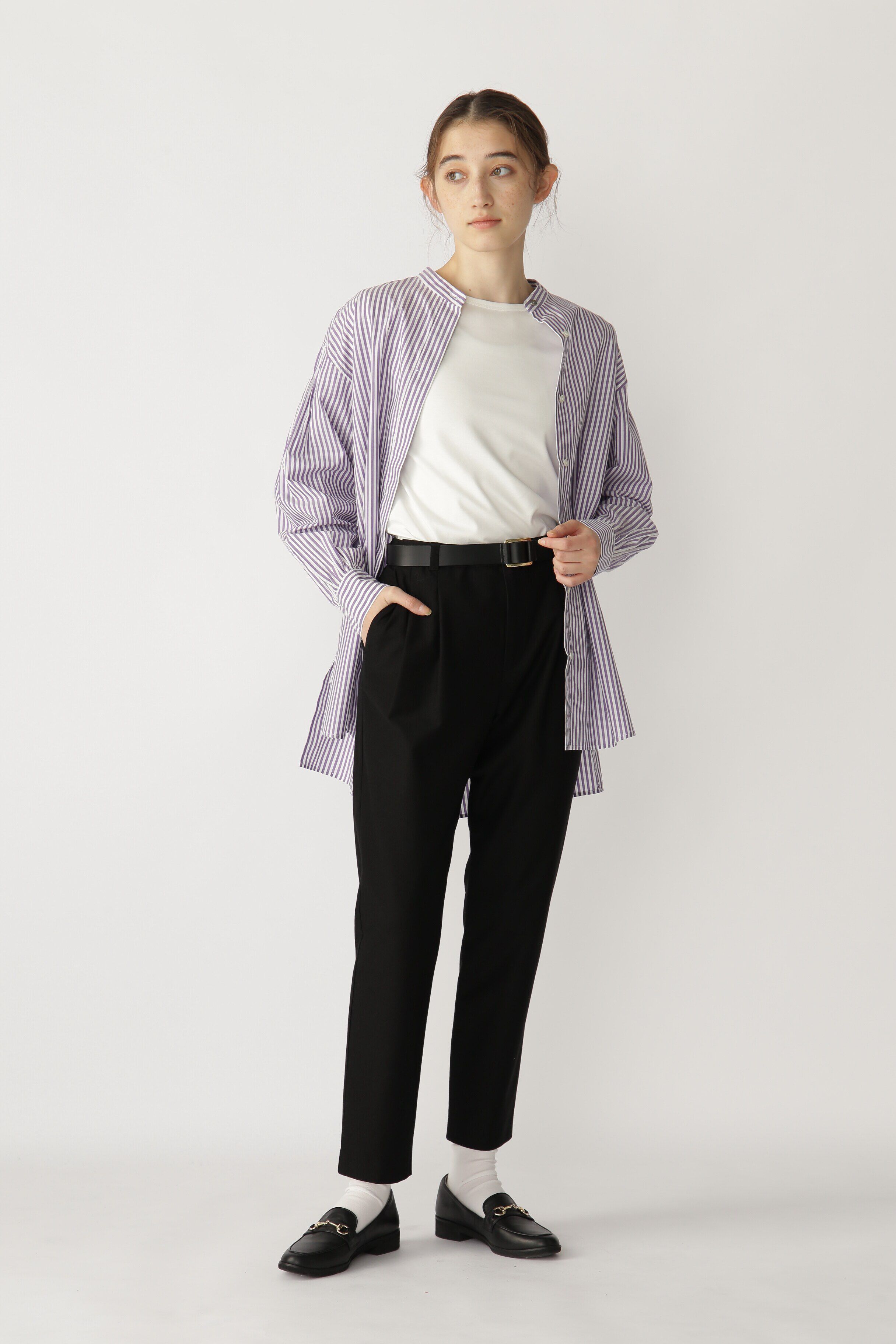  「オーガニック綿天竺長袖Ｔシャツ」|Tシャツ・カットソー|