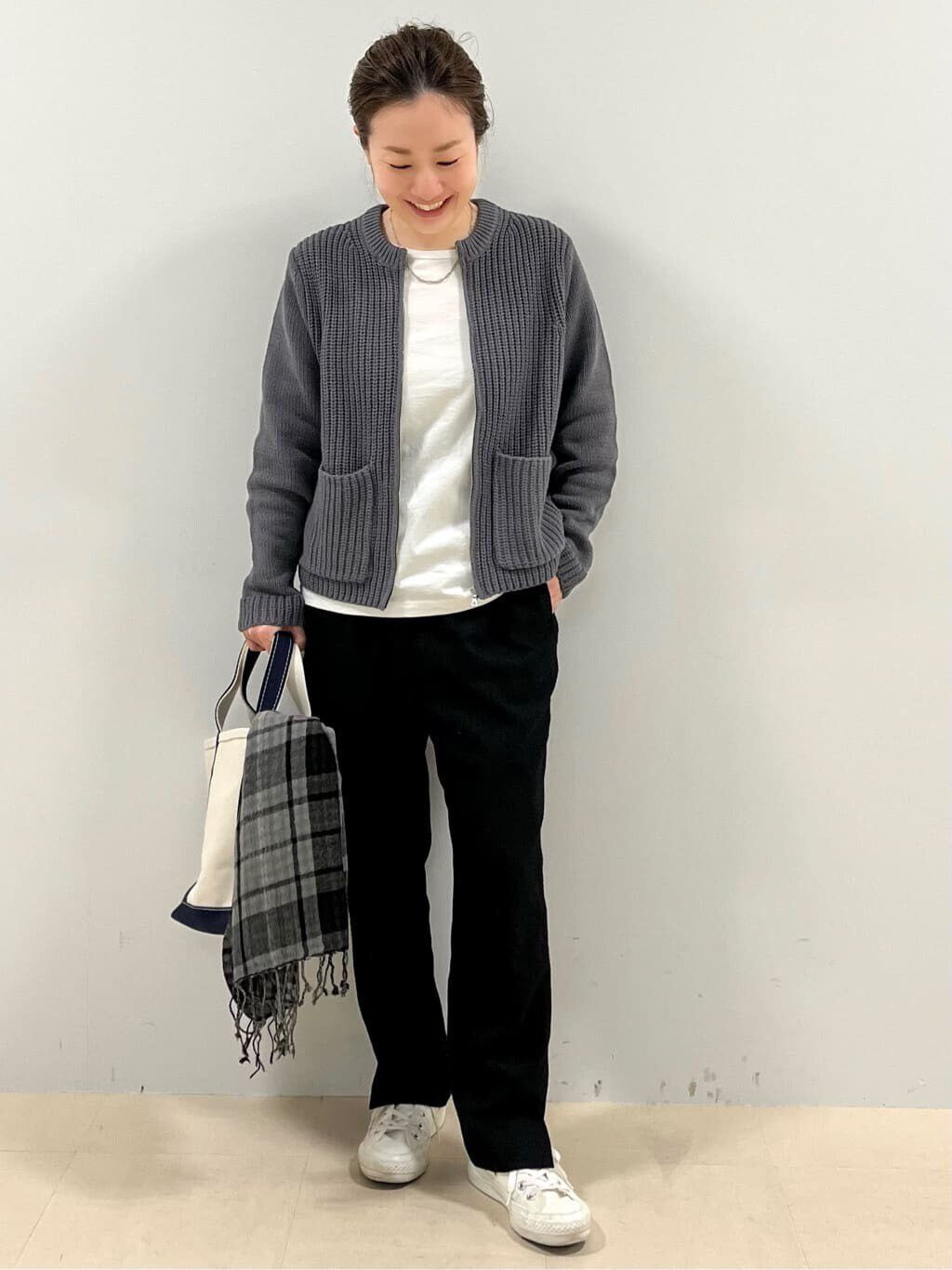  「オーガニック綿天竺長袖Ｔシャツ」|Tシャツ・カットソー|