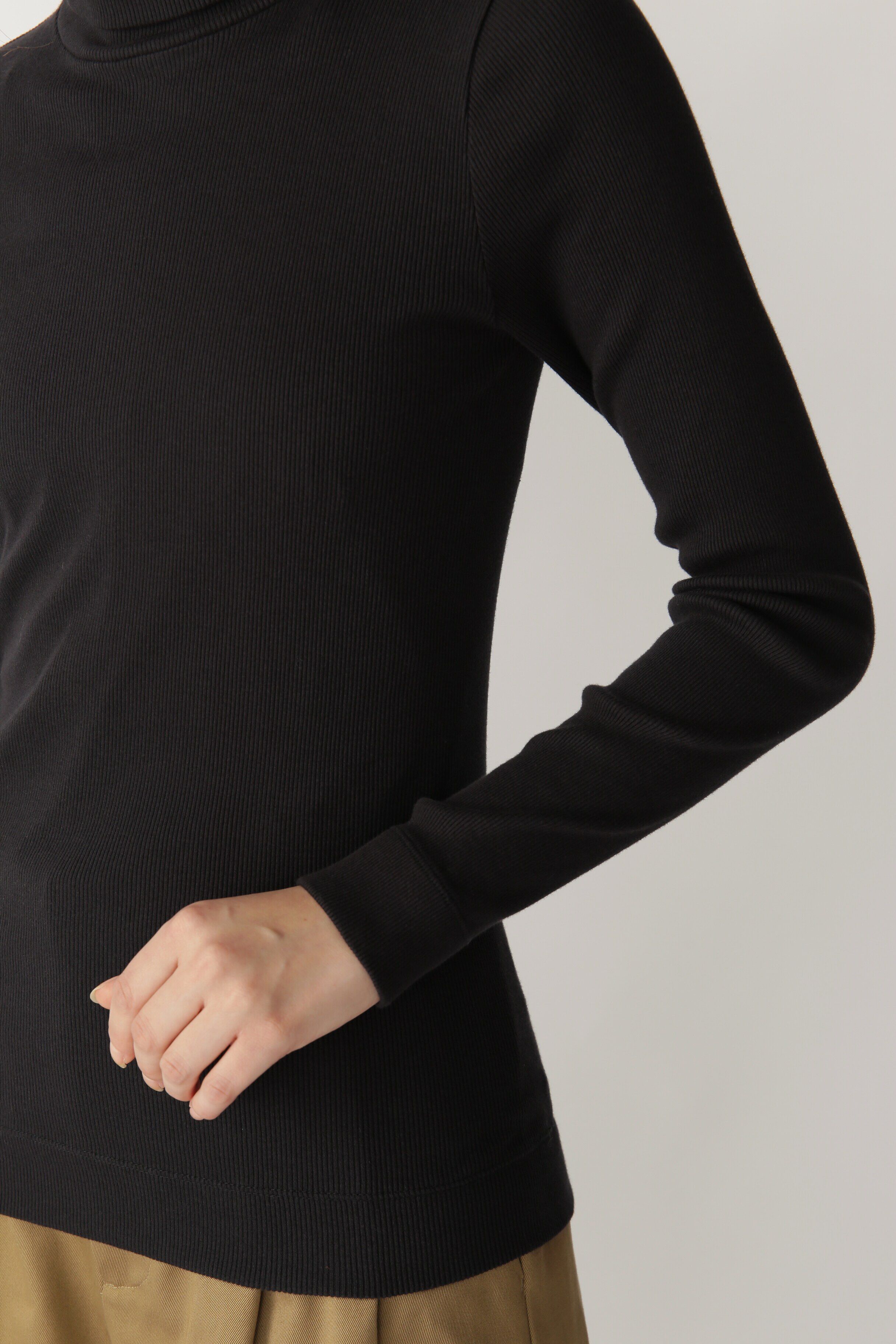  「オーガニック丸胴タートルカットソー」|Tシャツ・カットソー|