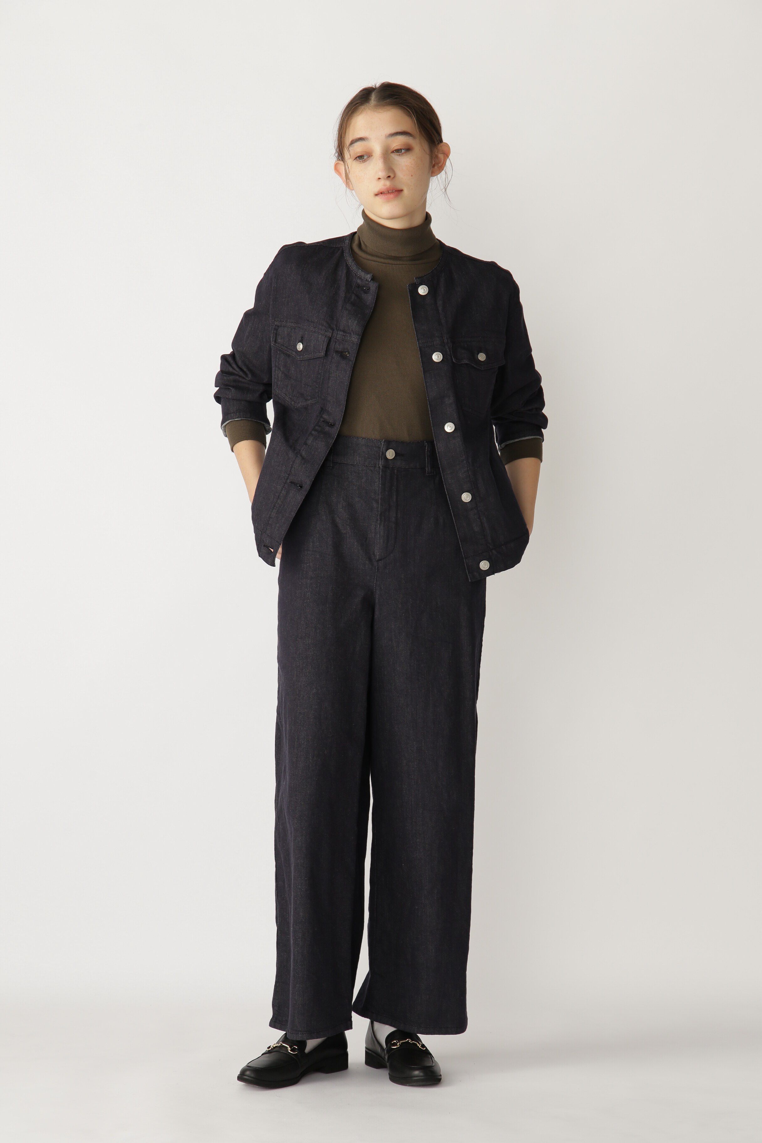  「オーガニック丸胴タートルカットソー」|Tシャツ・カットソー|