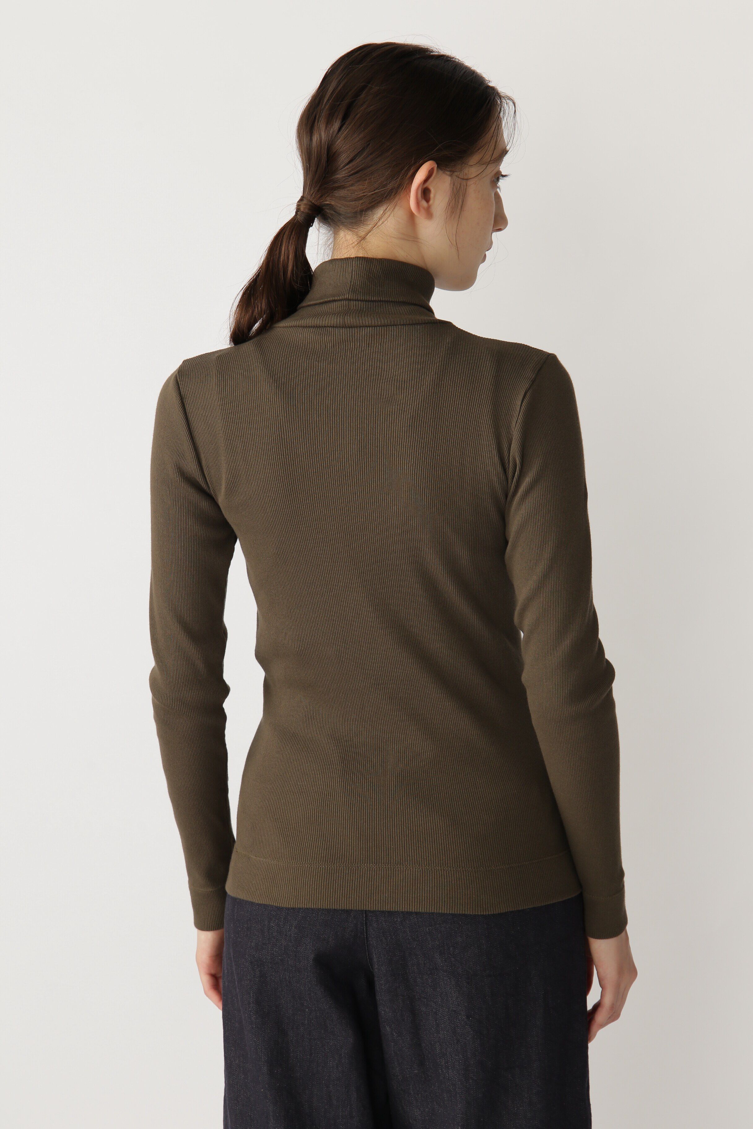  「オーガニック丸胴タートルカットソー」|Tシャツ・カットソー|