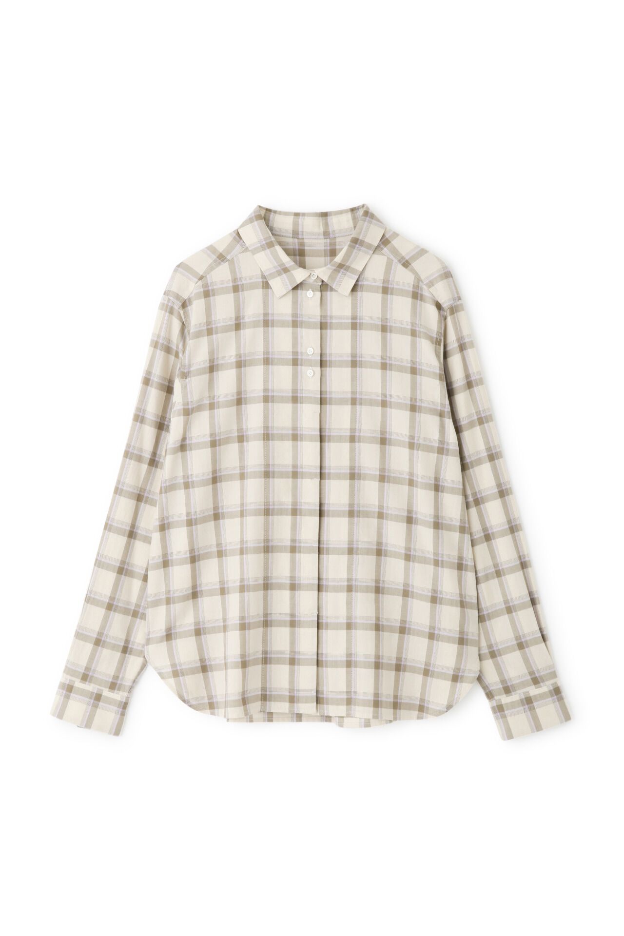  「◆ヘリンボーンチェックシャツ」|シャツ・ブラウス|