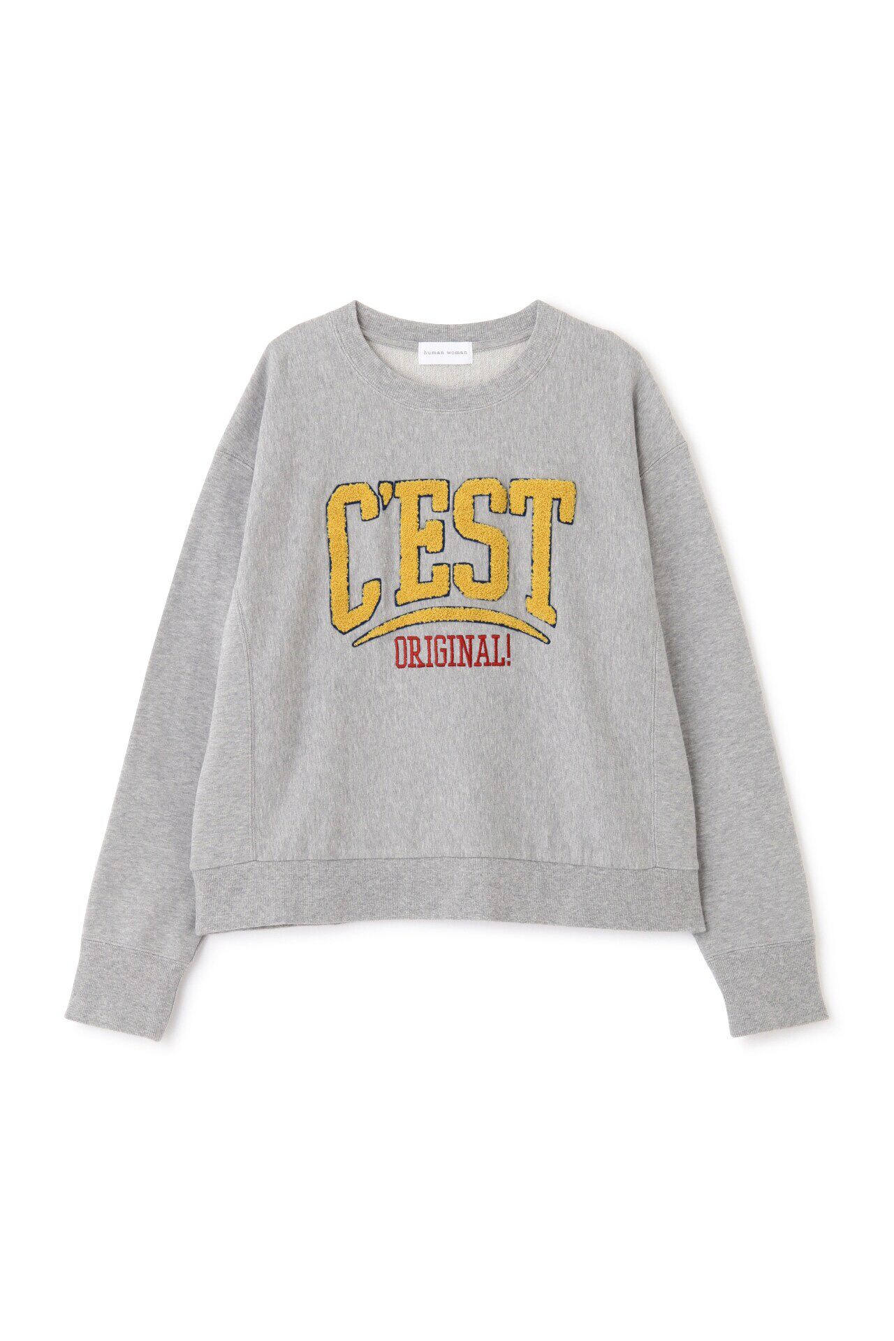  「◆ミニ裏毛C&rsquo;ESTロゴトレーナー」|Tシャツ・カットソー|