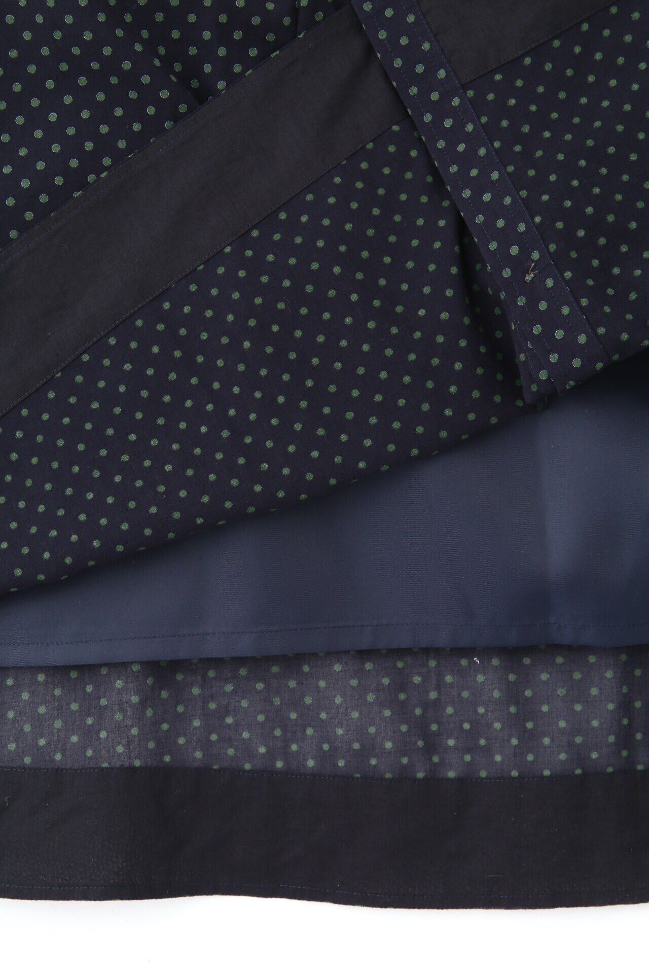  「◆ドットＰＴ綿シルクジョーゼットワンピース」|ワンピース|