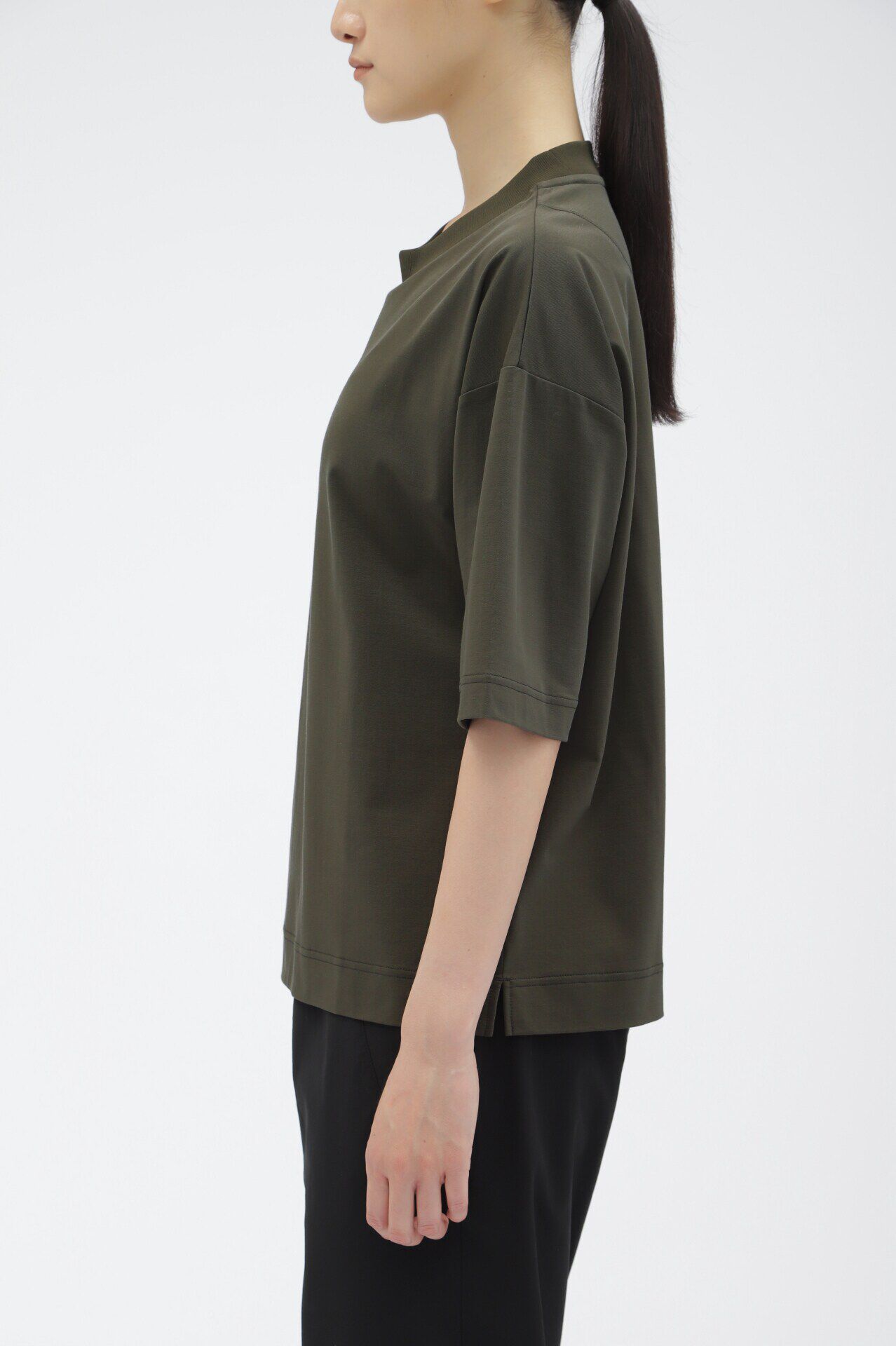  「POLYESTER COTTON HIGH GAUGE PIQUE JERSEY」|Tシャツ・カットソー|