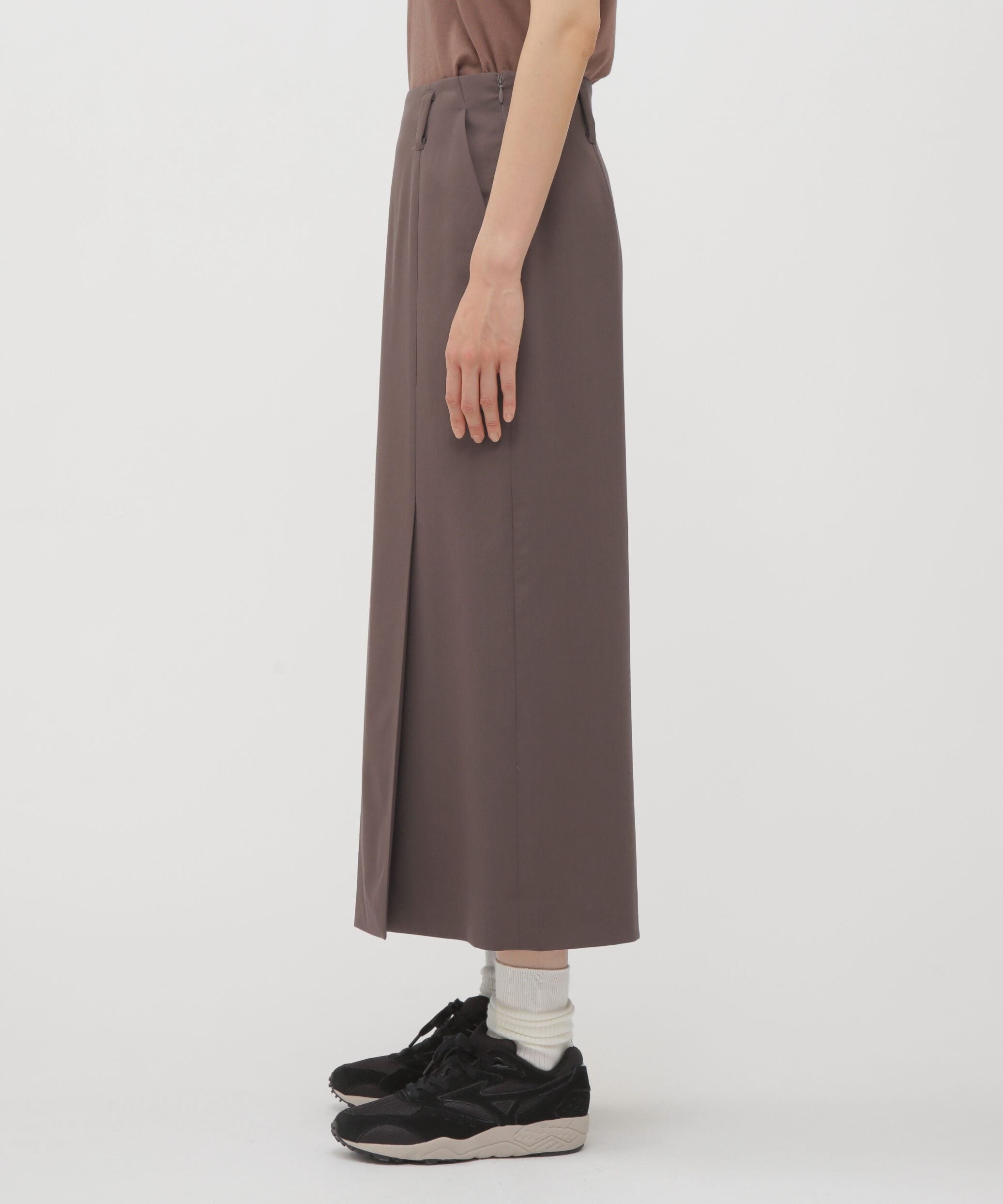 「FLUID WOOL SKIRT」|スカート|