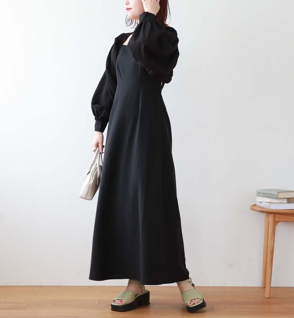 archives「ギャザーボレロ&times;キャミワンピースＳＥＴ」|ワンピース|