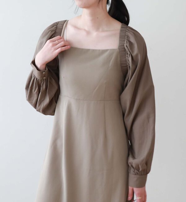 archives「ギャザーボレロ&times;キャミワンピースＳＥＴ」|ワンピース|