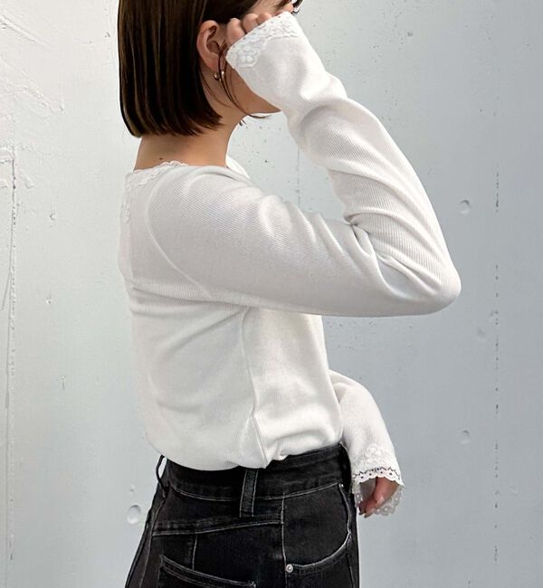 archives「レーストリミングテレコＴＯＰＳ」|Tシャツ・カットソー|