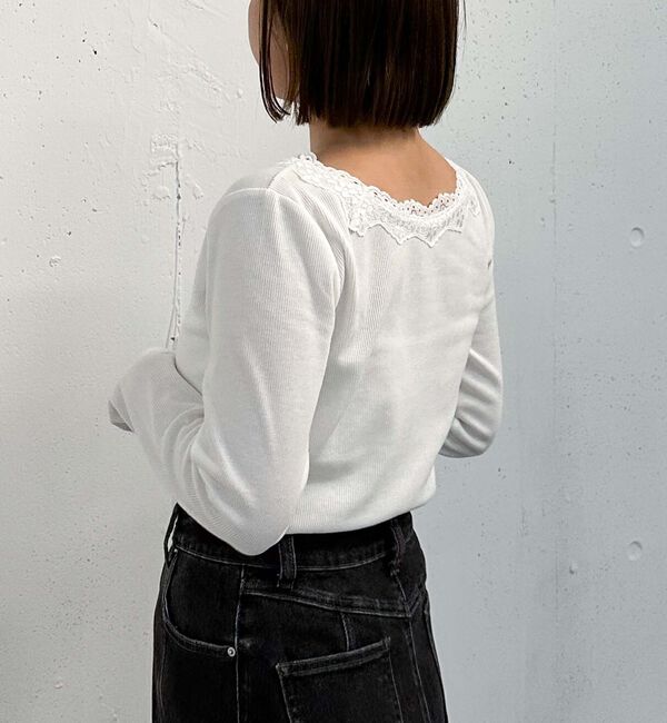 archives「レーストリミングテレコＴＯＰＳ」|Tシャツ・カットソー|