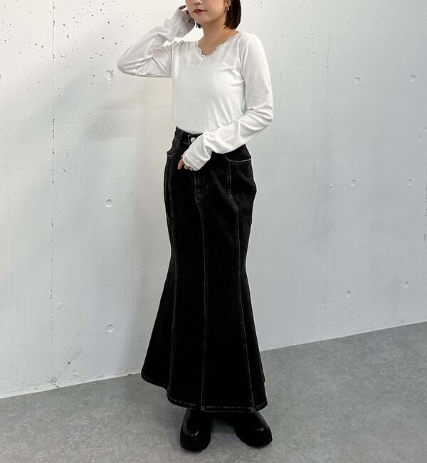 archives「レーストリミングテレコＴＯＰＳ」|Tシャツ・カットソー|