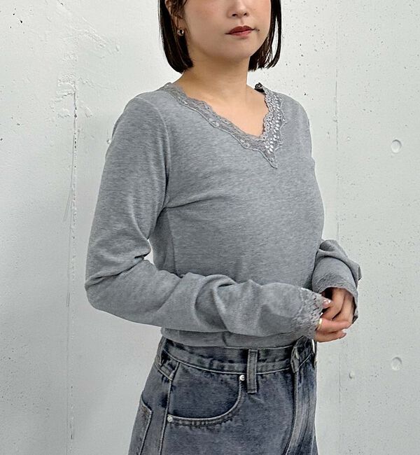 archives「レーストリミングテレコＴＯＰＳ」|Tシャツ・カットソー|