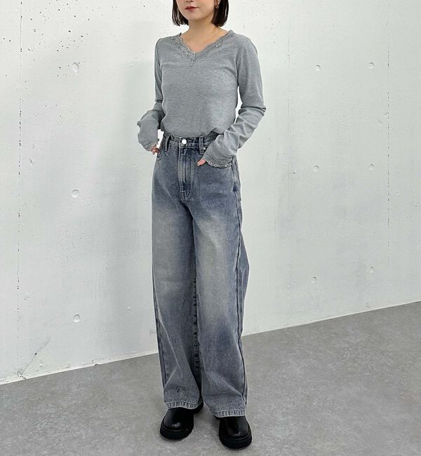 archives「レーストリミングテレコＴＯＰＳ」|Tシャツ・カットソー|