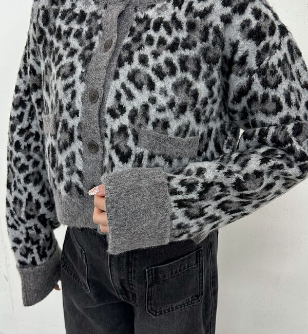 archives「レオパードＪＱニットカーディガン」|カーディガン|