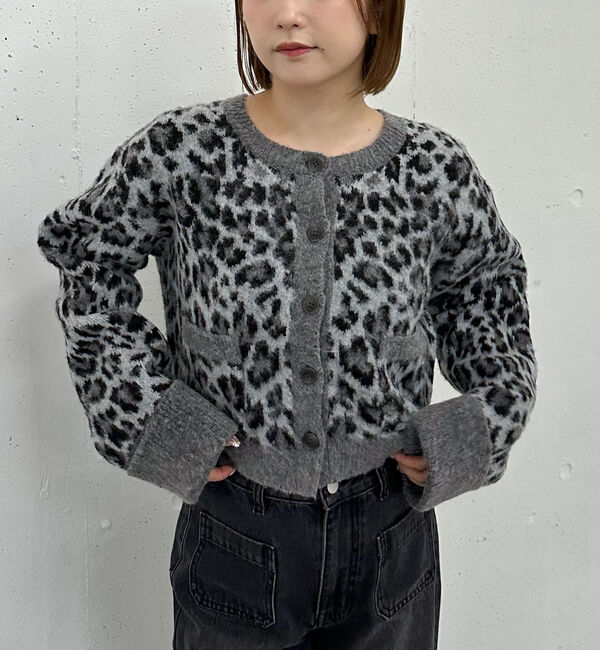 archives「レオパードＪＱニットカーディガン」|カーディガン|