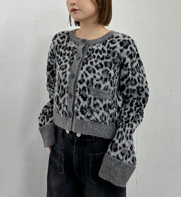 archives「レオパードＪＱニットカーディガン」|カーディガン|