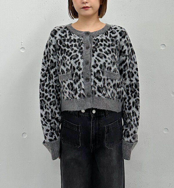 archives「レオパードＪＱニットカーディガン」|カーディガン|