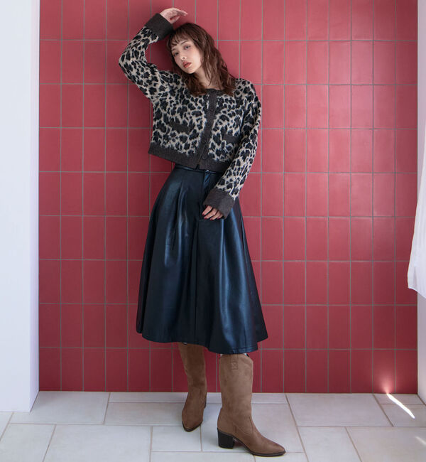 archives「レオパードＪＱニットカーディガン」|カーディガン|