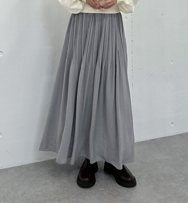 archives「ランダムプリーツフレアスカート」|スカート|