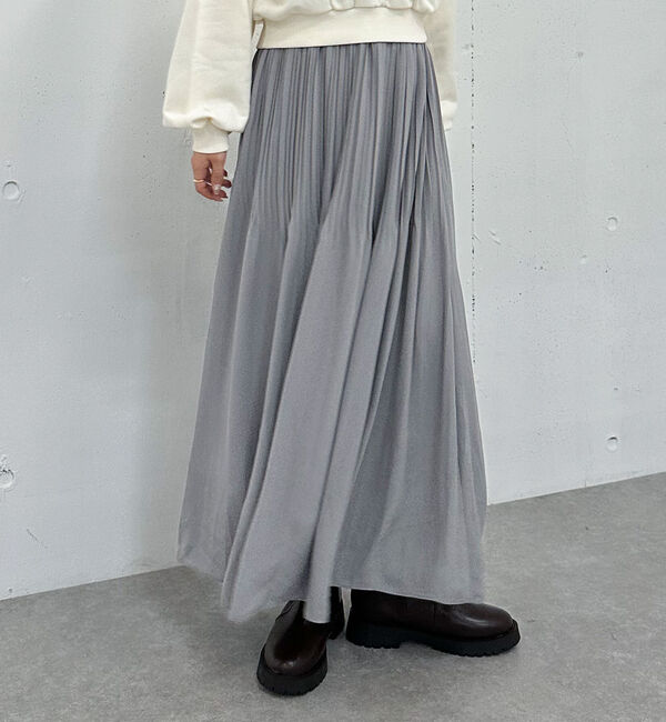 archives「ランダムプリーツフレアスカート」|スカート|