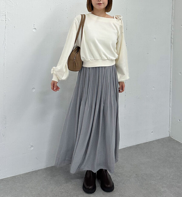 archives「ランダムプリーツフレアスカート」|スカート|