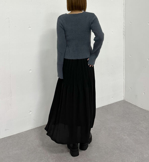 archives「ランダムプリーツフレアスカート」|スカート|