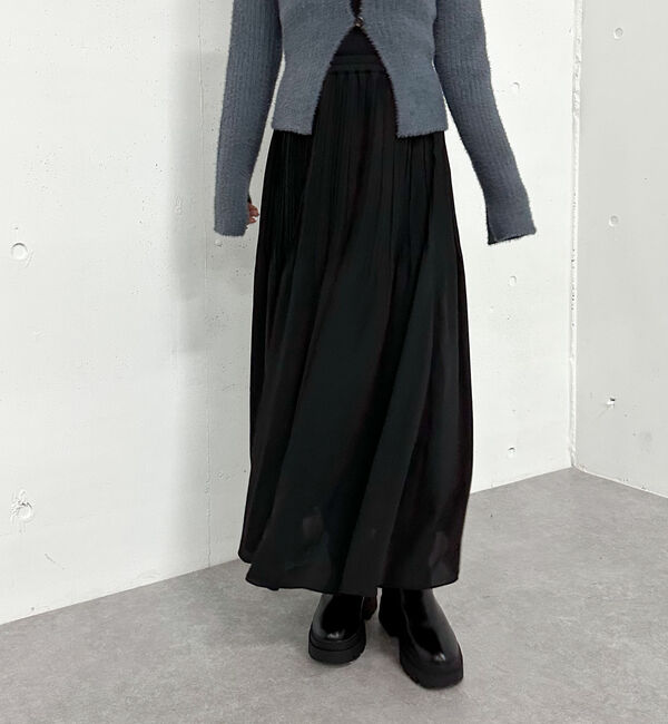 archives「ランダムプリーツフレアスカート」|スカート|