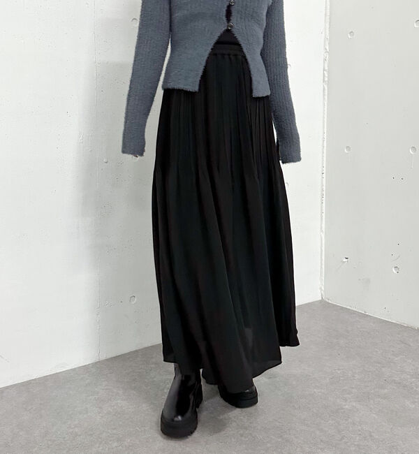 archives「ランダムプリーツフレアスカート」|スカート|