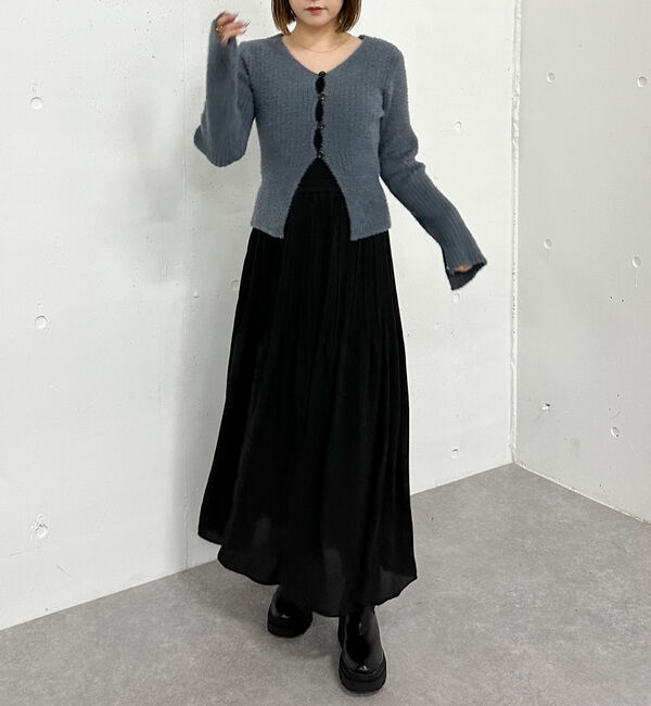 archives「ランダムプリーツフレアスカート」|スカート|