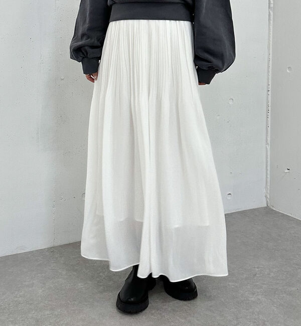 archives「ランダムプリーツフレアスカート」|スカート|