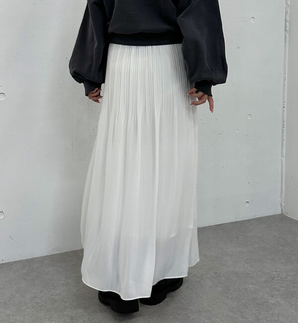 archives「ランダムプリーツフレアスカート」|スカート|