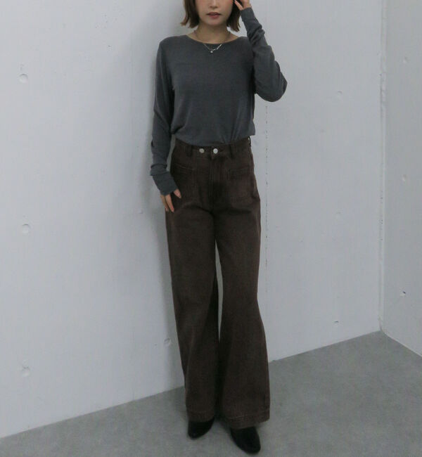 archives「シアー天竺クルーネック　ＴＯＰＳ」|Tシャツ・カットソー|