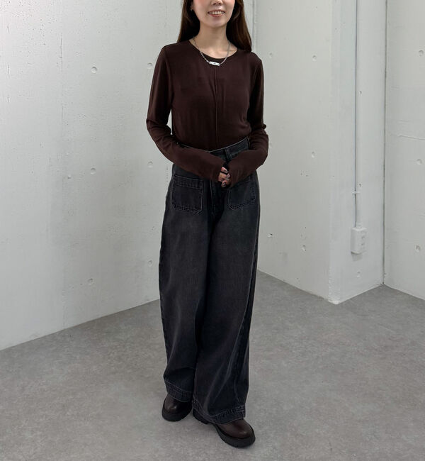 archives「シアー天竺クルーネック　ＴＯＰＳ」|Tシャツ・カットソー|