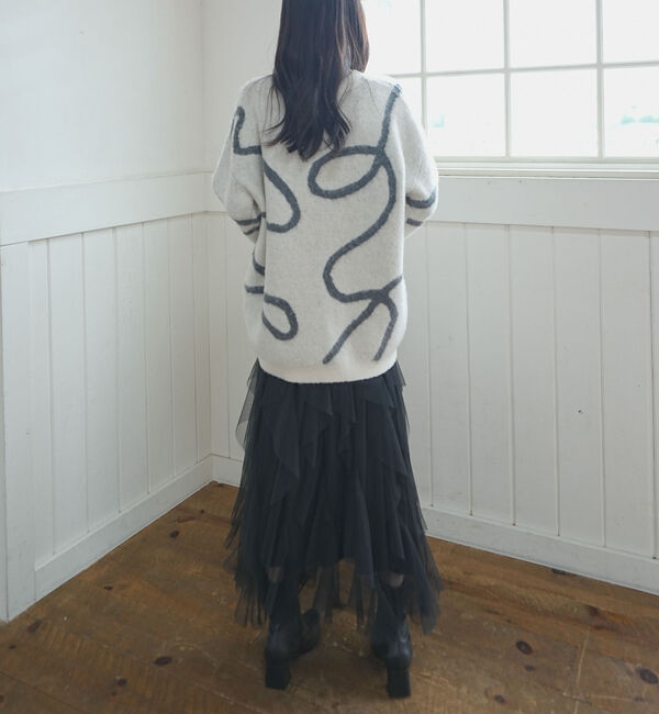 archives「ラッフルチュールスカート」|スカート|