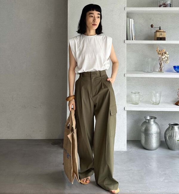 Doux archives「ワイドカーゴパンツ」|カーゴ|