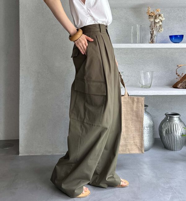 Doux archives「ワイドカーゴパンツ」|カーゴ|