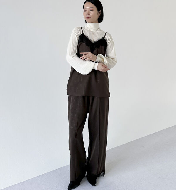 Doux archives「シルク混ハイゲージタートル」|ニット・セーター|