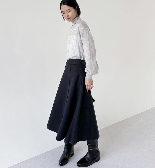 Doux archives「シルク混ハイゲージタートル」|ニット・セーター|