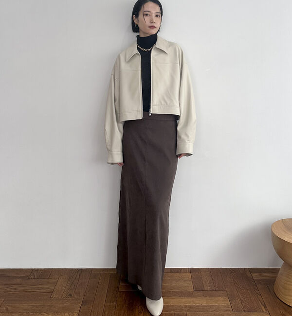 Doux archives「シルク混ハイゲージタートル」|ニット・セーター|