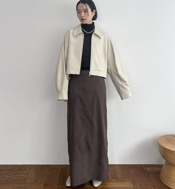 Doux archives「シルク混ハイゲージタートル」|ニット・セーター|