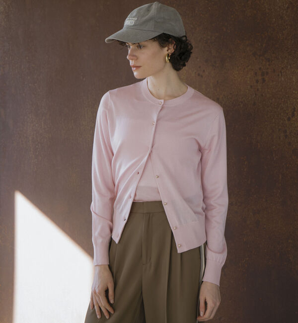 Doux archives「シルクミックスベーシックカーデ」|カーディガン|