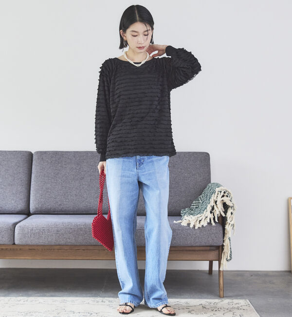 Doux archives「カットフリルプルオーバー」|Tシャツ・カットソー|